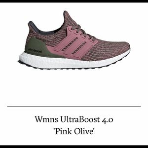 SOLD Wmns Ultraboost 4.0 Pink/Olive